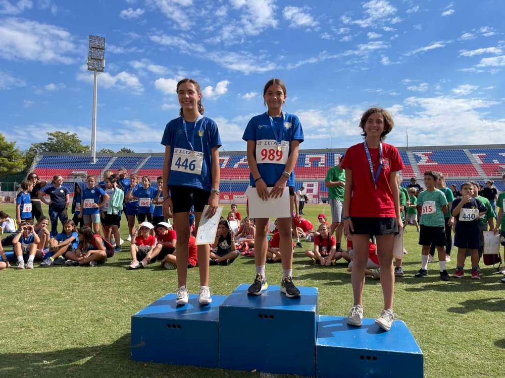 Ζαχαροπούλου Βάσια 1η άλμα σε μήκος Κ12